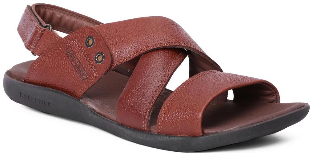 

Red Chief Men s Tan Formal Leather Sandal (RC673 399)