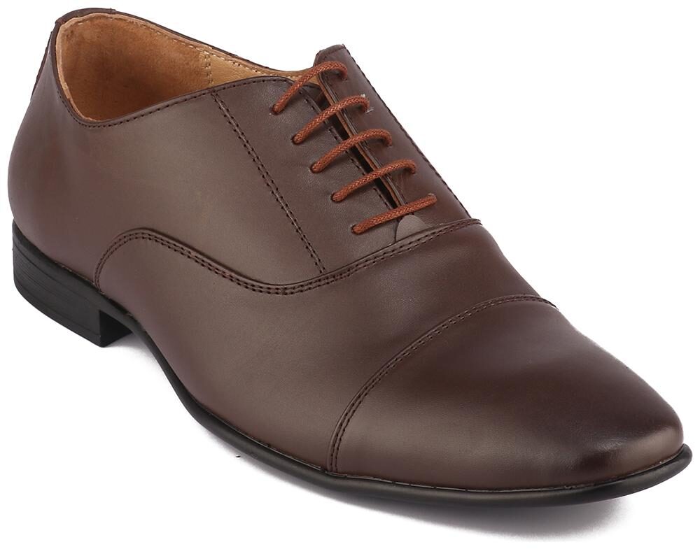 

Red Chief Men Brown Derby Formal Shoes - RC3642 003 - RC3642