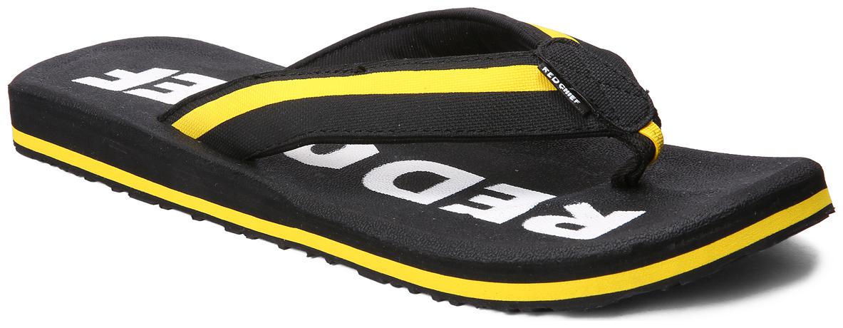 

Red Chief Men Black Flip-Flops - 1 Pair