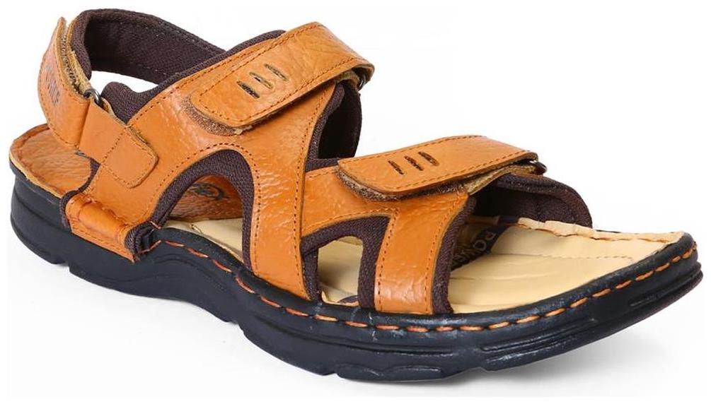 

Red Chief Men s Tan Casual Leather Slipper (RC590 107)