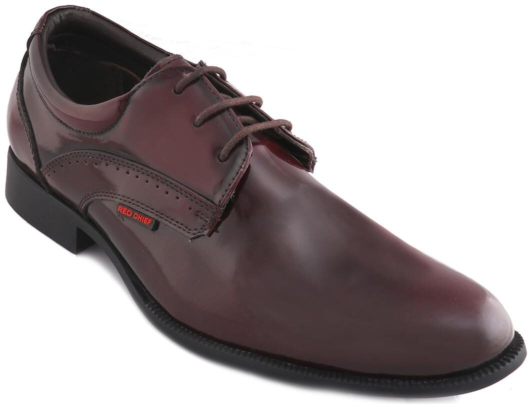 

Red Chief Men Maroon Derby Formal Shoes - RC3637 G00389 - RC3637