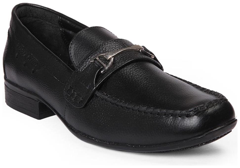 

Red Chief Men s Black Formal Leather Shoes (RC1058 001)