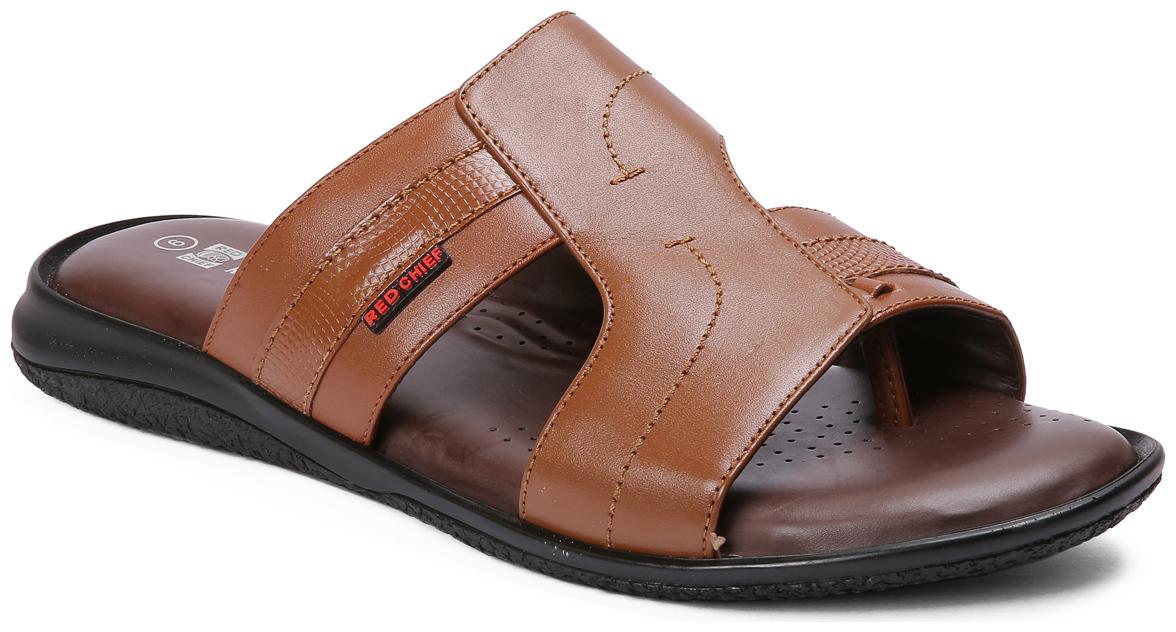

Red Chief Men Tan Indoor Slippers - 1 Pair