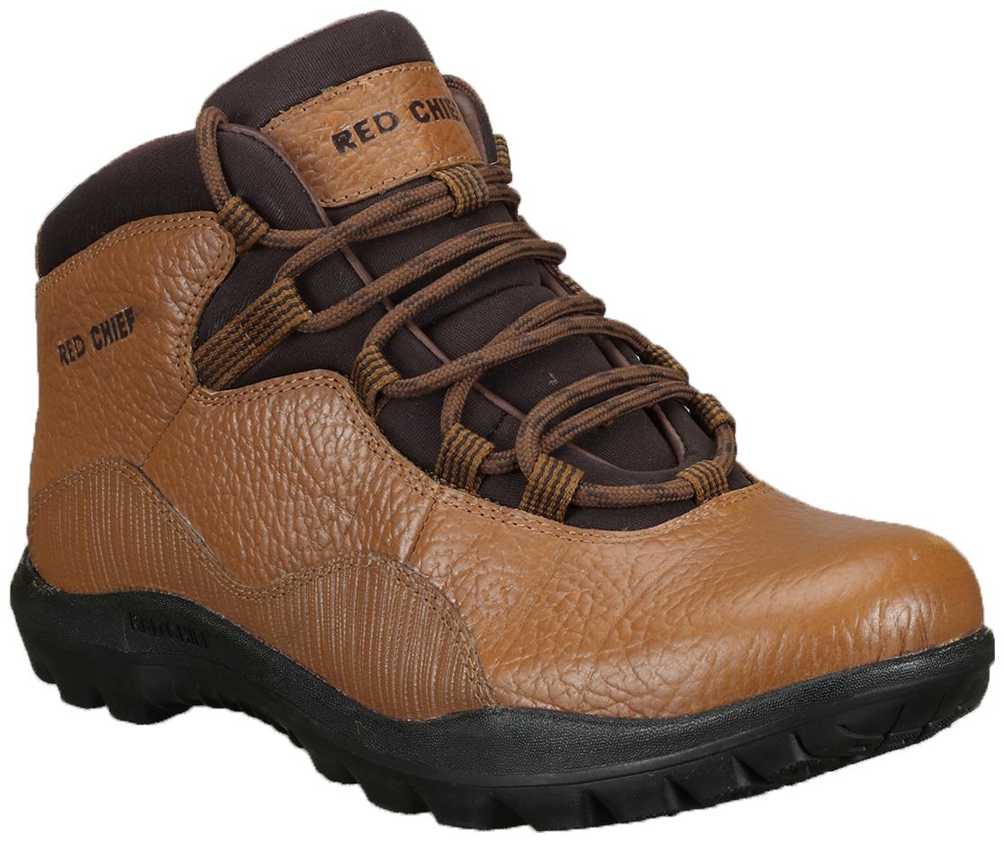 

Red Chief Men Tan Ankle Boots - RC5072 107