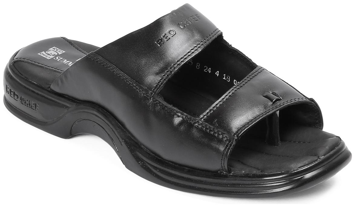 

Red Chief Men Black Indoor Slippers - 1 Pair