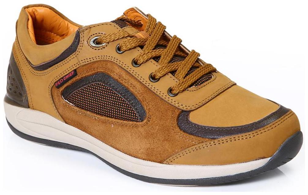 

Red Chief Men s Rust Casual Leather Shoes (RC2090 022)