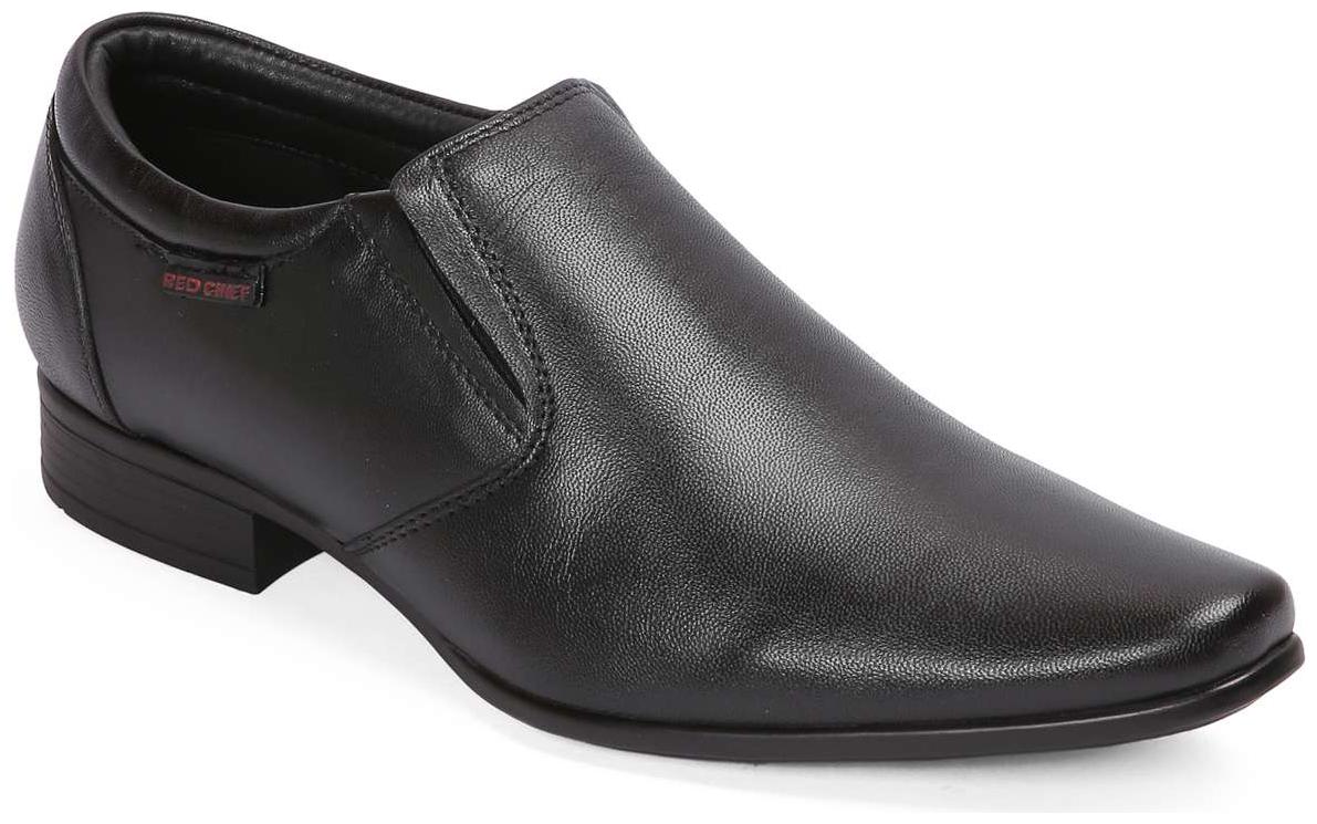 

Red Chief Men Black Formal Shoes - C800106