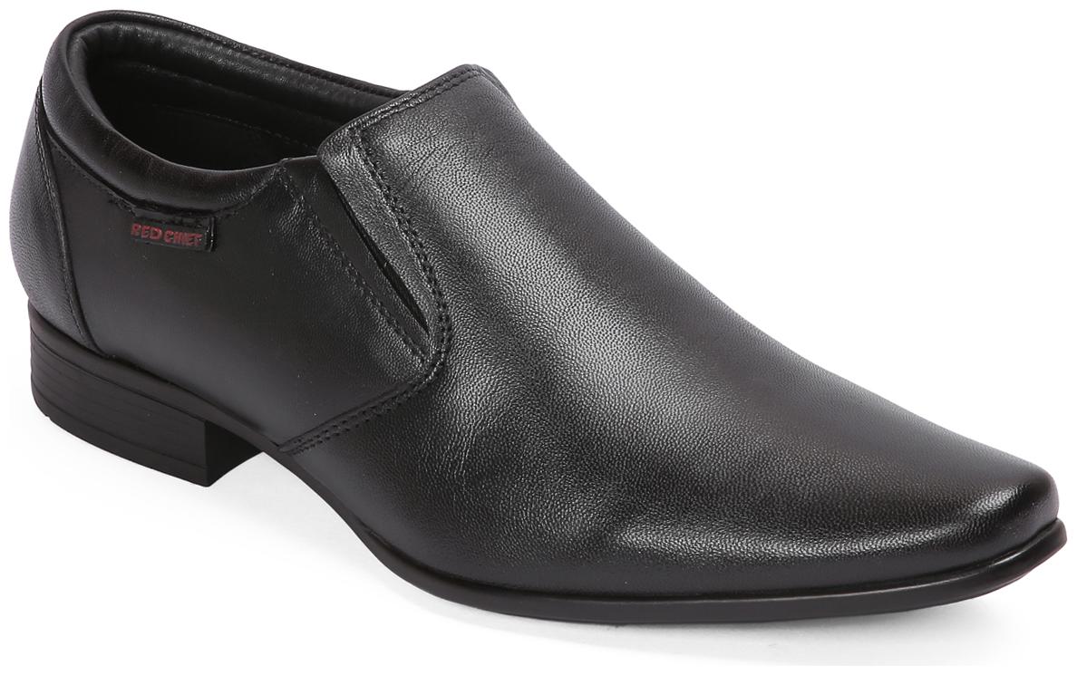 

Red Chief Men Black Formal Shoes - C800109