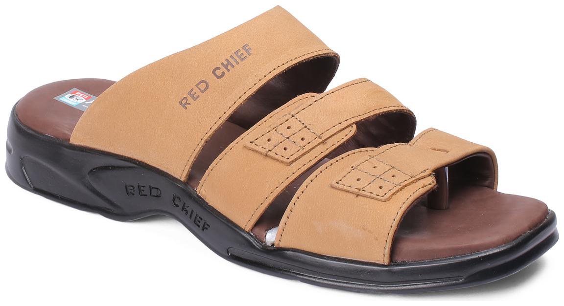 

Red Chief Men Brown Indoor Slippers - 1 Pair