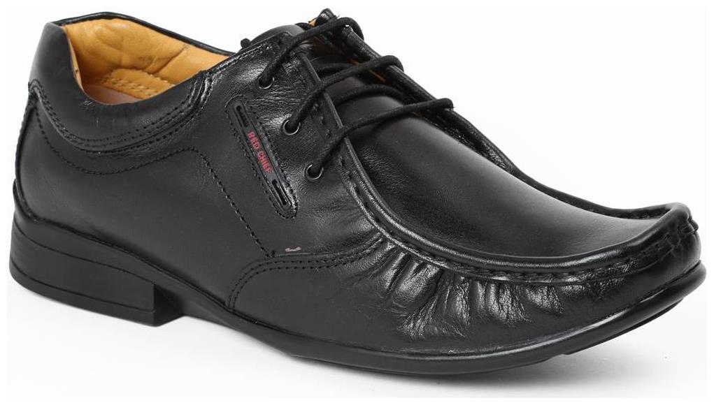 

Red Chief Men s Black Formal Leather Shoes (RC10052 490)