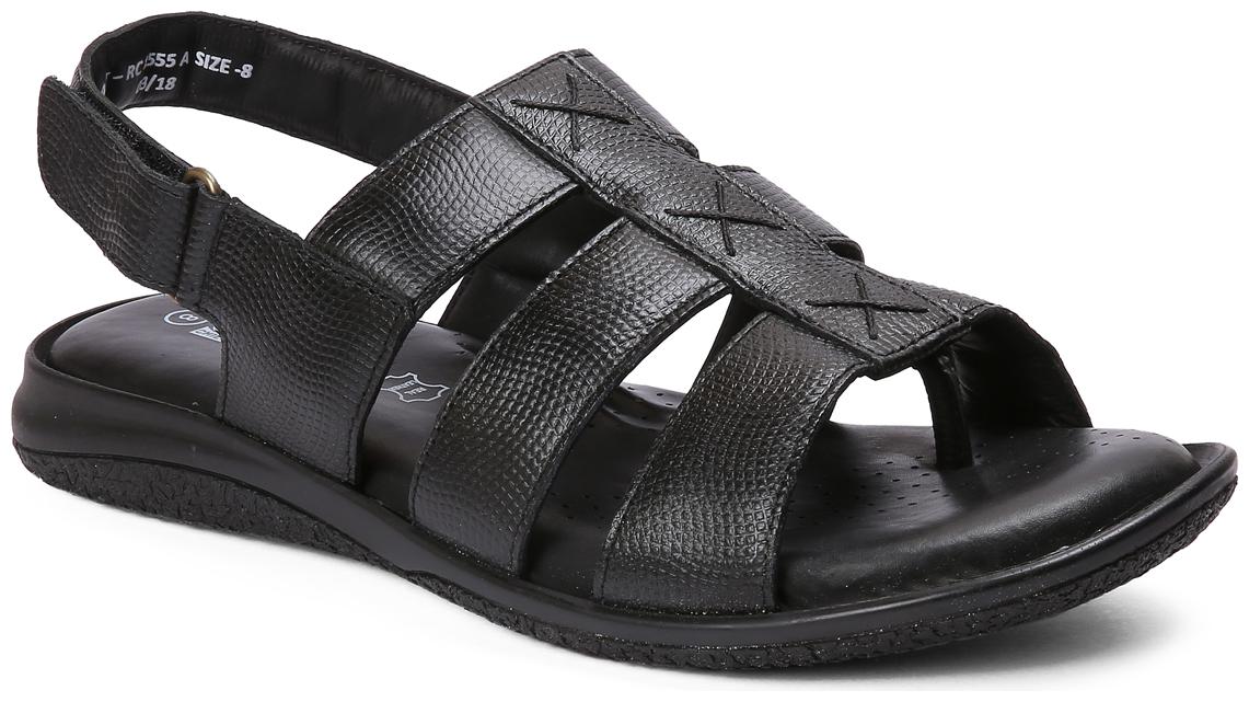 

Red Chief Men s Black Casual Sandals RC1555A 001 UK 6