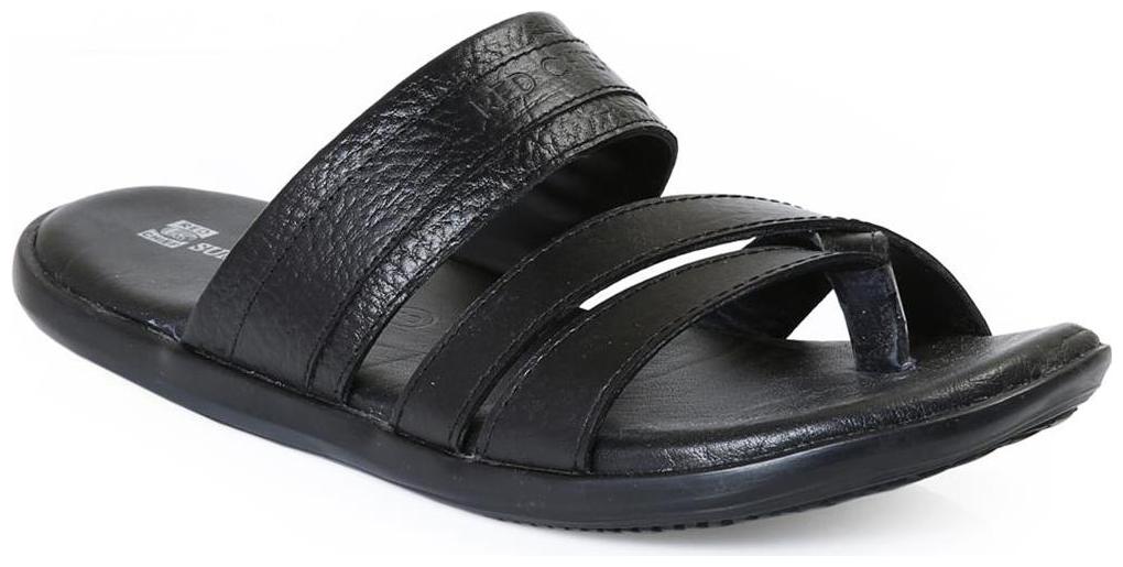 

Red Chief Men Black Flipflop