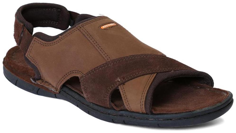 

Red Chief Men s Brown Formal Leather Sandal (RC783 095)