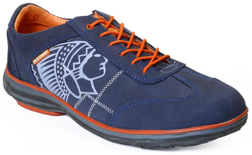 

Red Chief Men s Blue Casual Leather Shoes (RC2893 061)