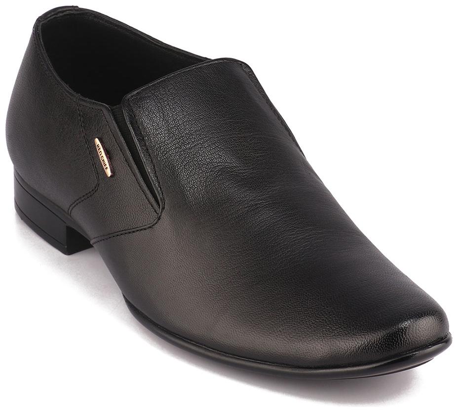 

Red Chief Men Black Slip-On Formal Shoes - RC1994 001 - RC1994