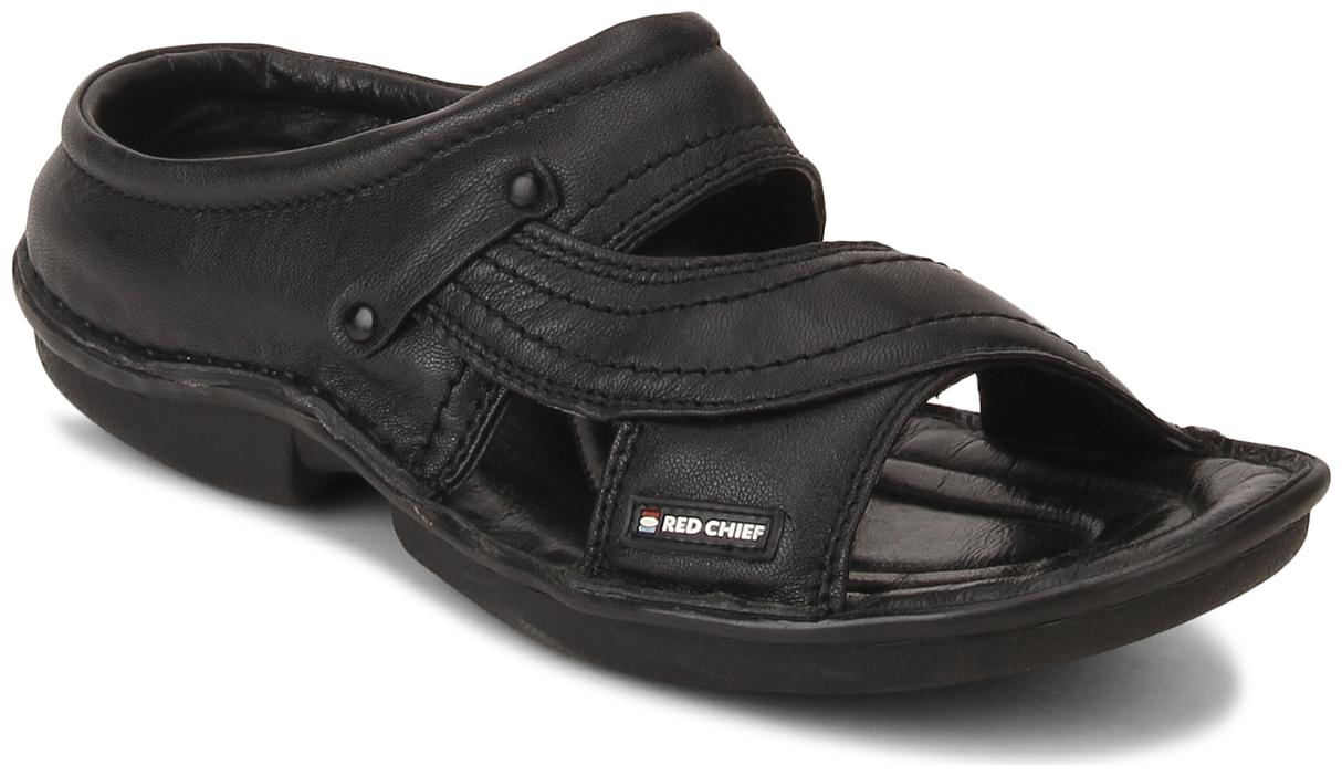 

Red Chief Men Black Indoor Slippers - 1 Pair