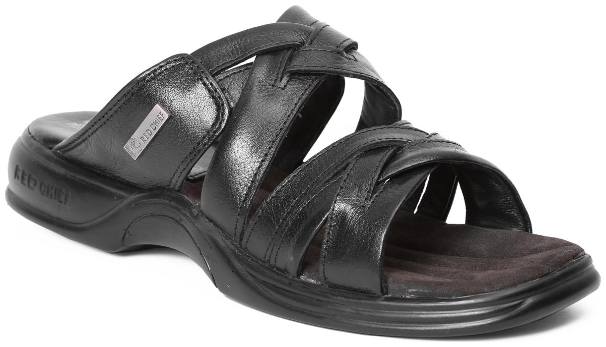 

Red Chief Men Black Indoor Slippers - 1 Pair
