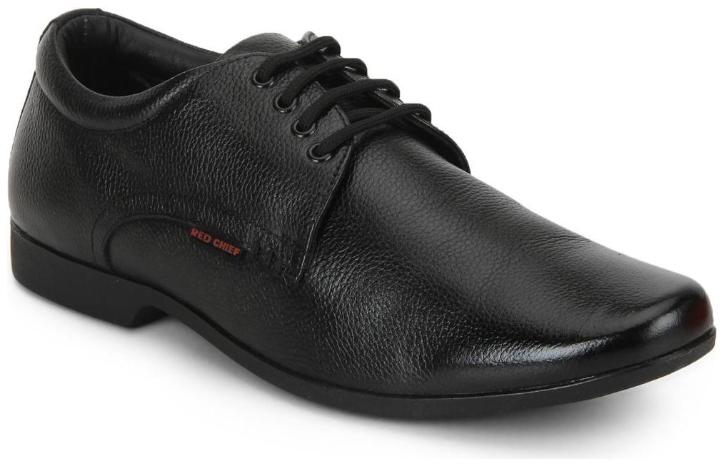 

Red Chief Men Black Formal Shoes (RC3455 001)