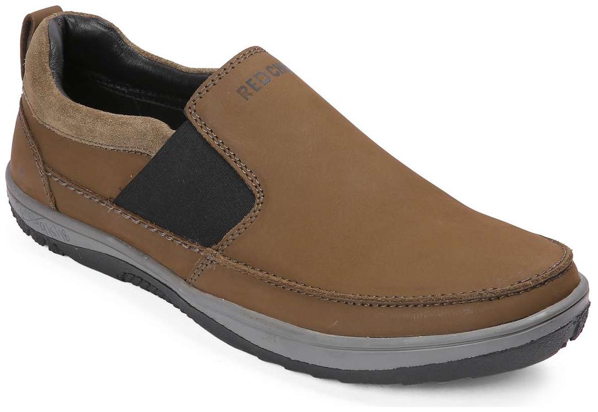 

Red Chief Olive Leather Men s Casual Shoe (RC3556 124)