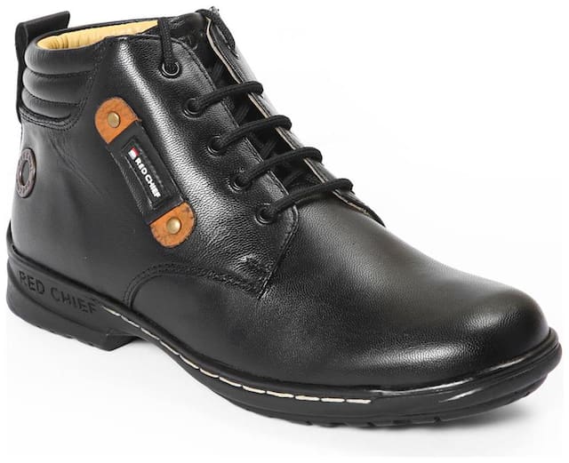 Red Chief Casual Shoes For Men ( Black )