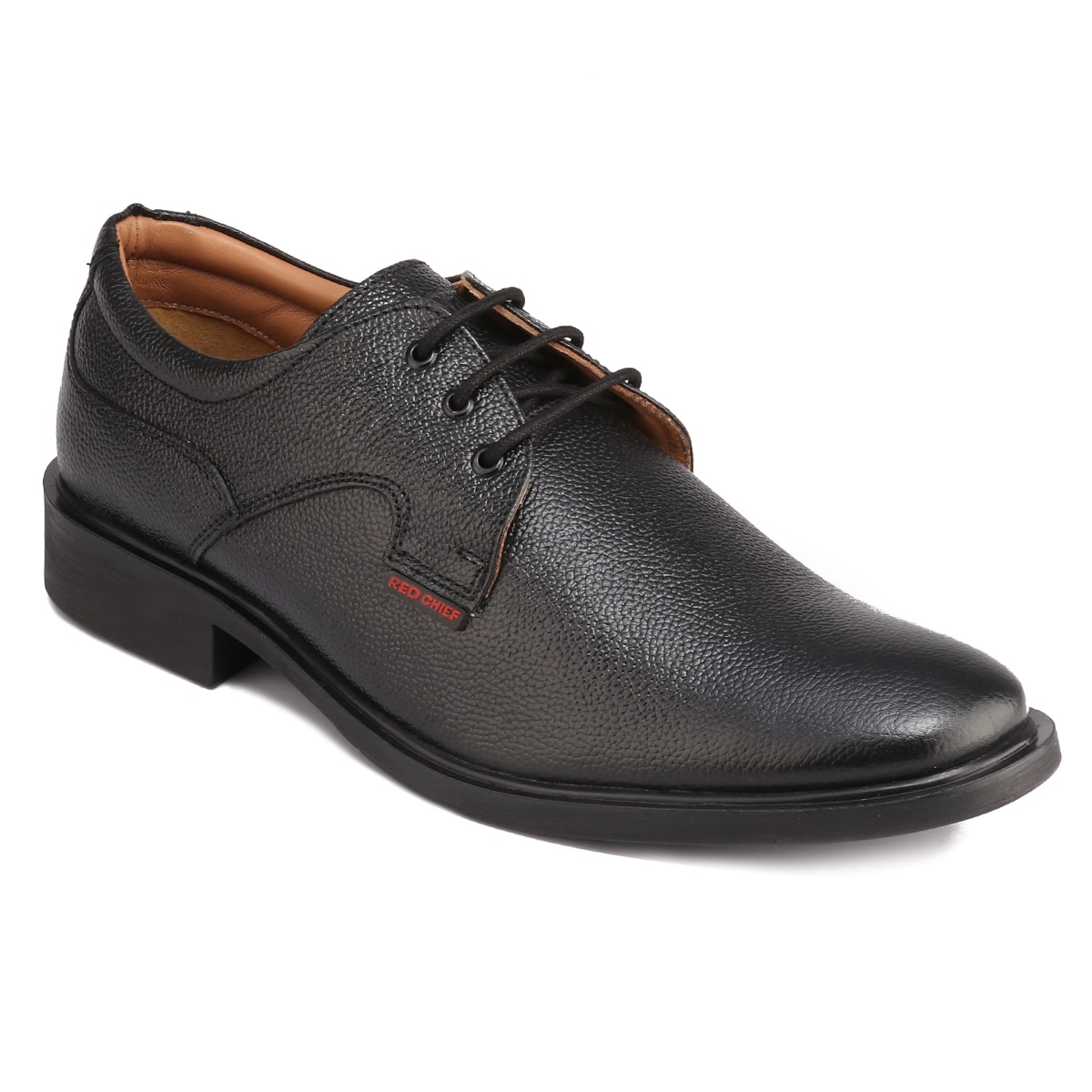 

Red Chief Men s Black Formal Leather Shoes Rc2282 001