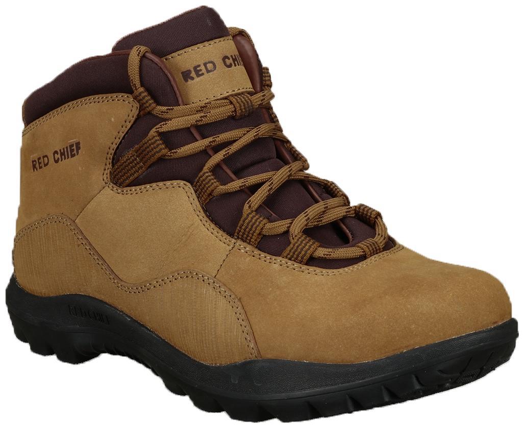 

Red Chief Men Brown Ankle Boots - RC5072 022