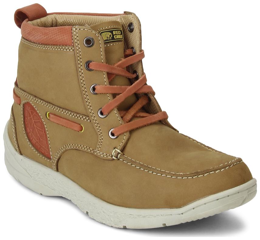 

Red Chief Men Tan Ankle Boots - HIGH ANKLE - RC3075 717