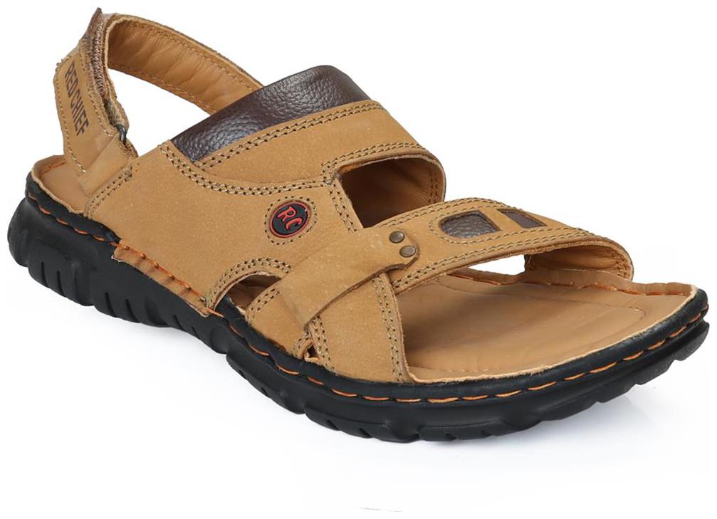

Red Chief Men s Rust Casual Leather Sandal Rc690 022