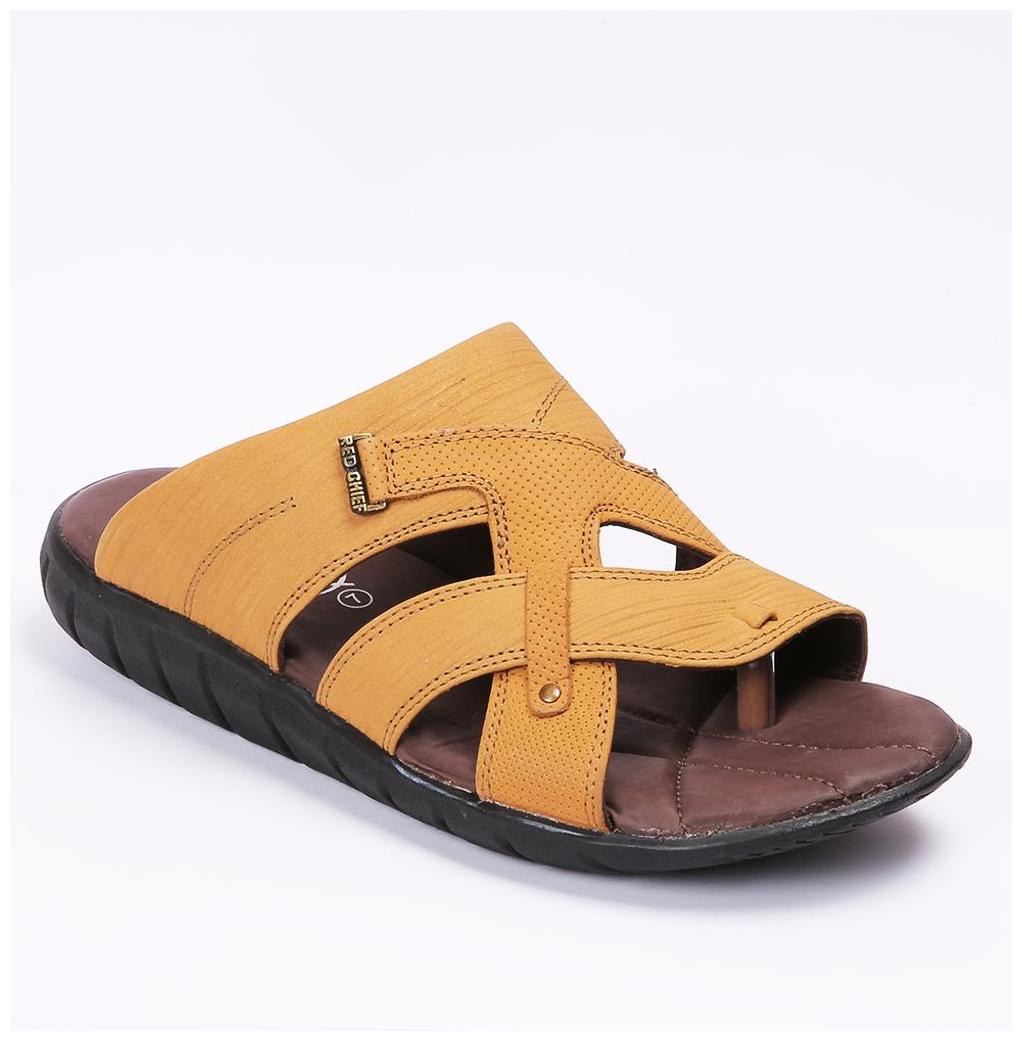 

Red Chief Rust Genuine Leather Casual Men s Slipper (RC638 880)