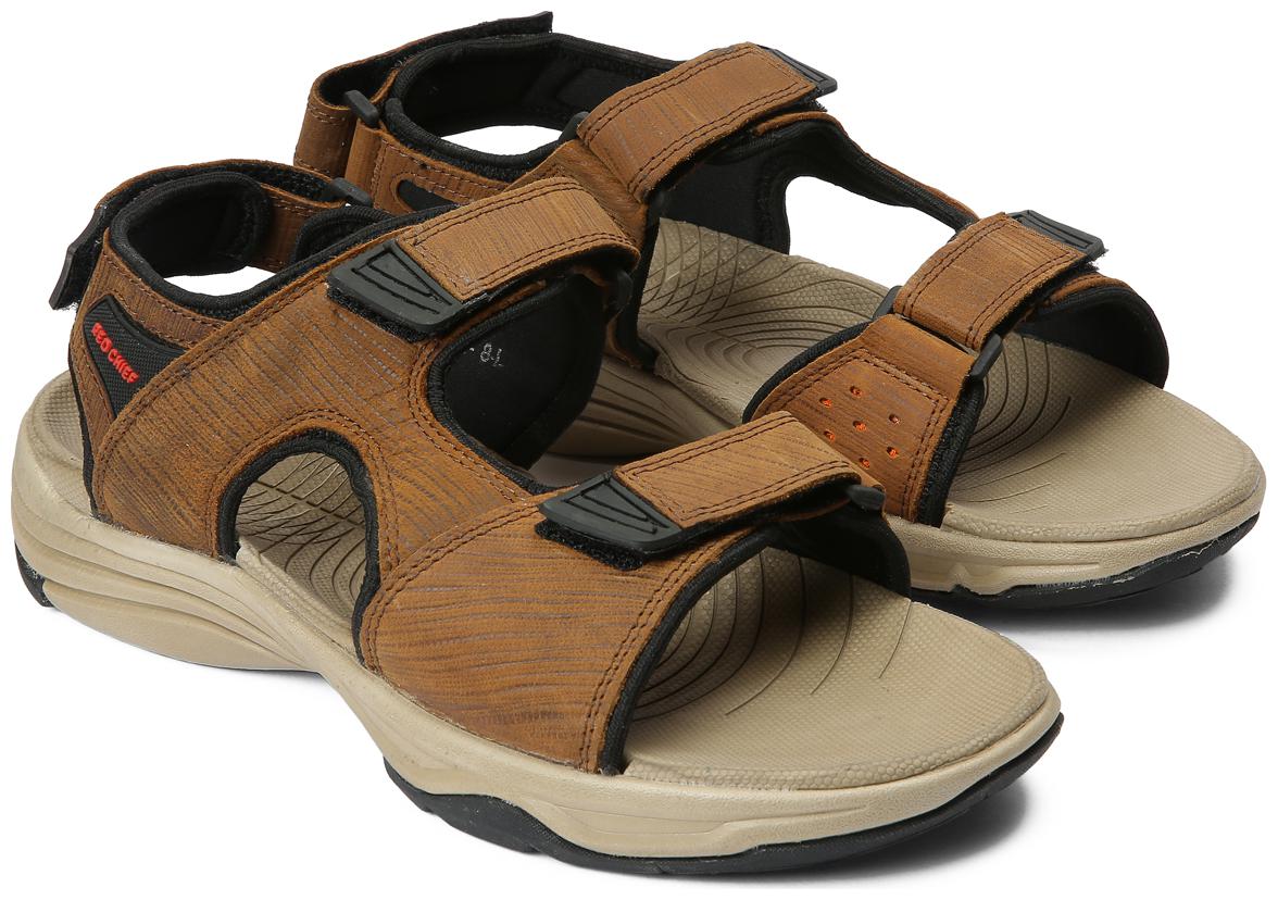 

Red Chief Men Brown Sandals