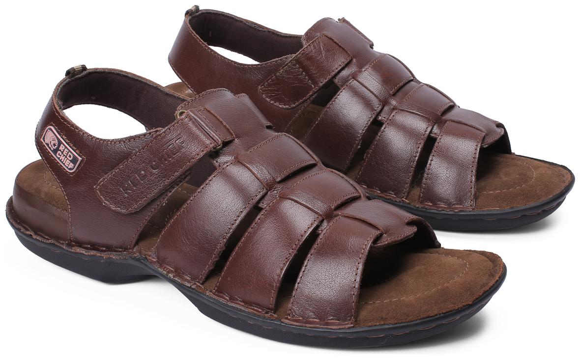 

Red Chief Men Brown Sandals