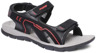 FURO Sandals For Men ( Black )