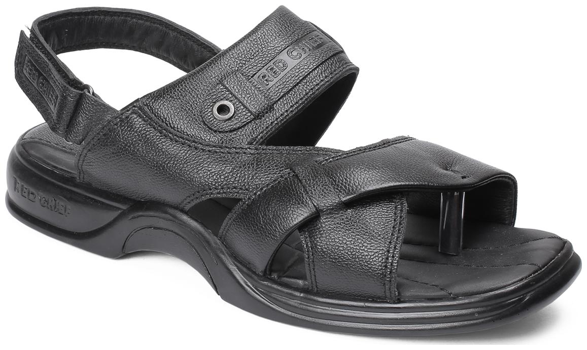 

Red Chief Men Black Sandals