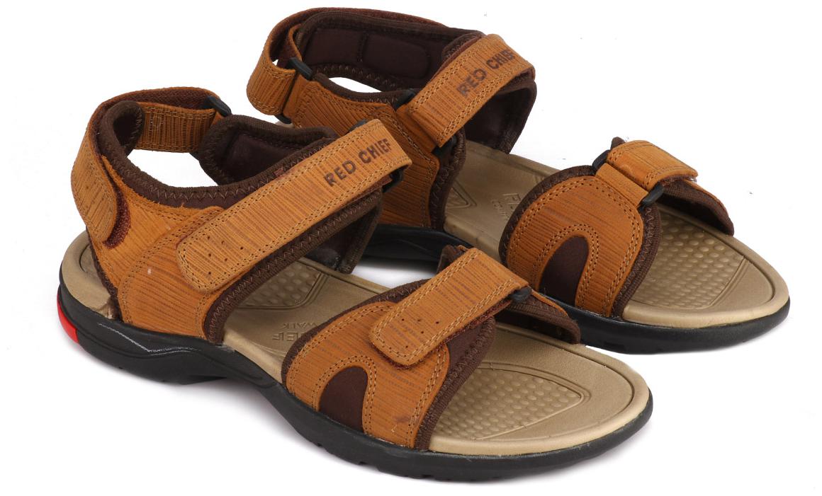

Red Chief Men Brown Sandals