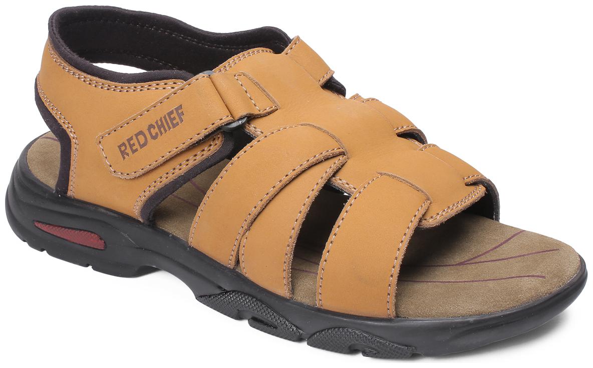 

Red Chief Men Brown Sandals