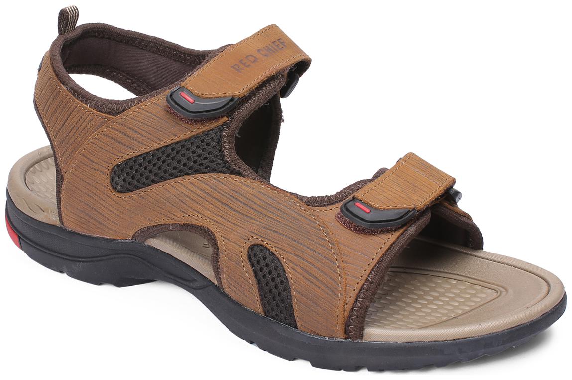 

Red Chief Men Brown Sandals