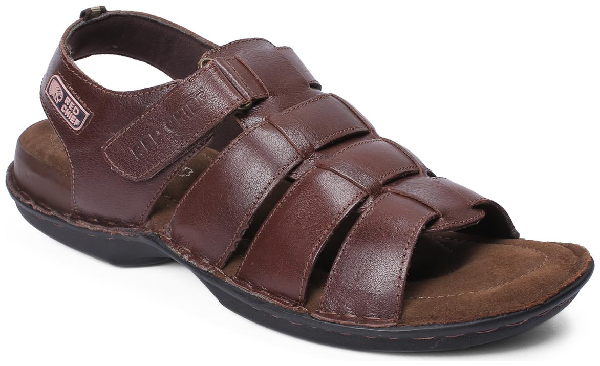 

Red Chief Men Brown Sandals