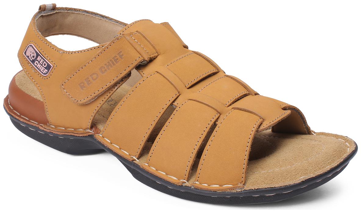 

Red Chief Men Brown Sandals