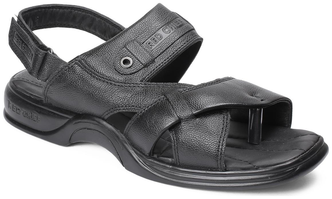 

Red Chief Men Black Sandals