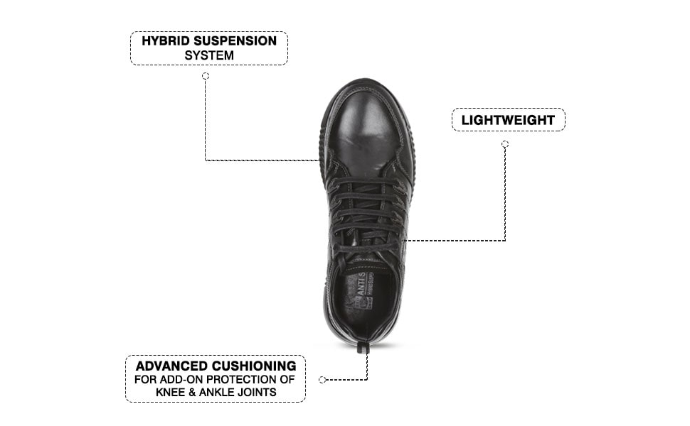 

Red Chief Men Black Casual Shoes - RC20001 001