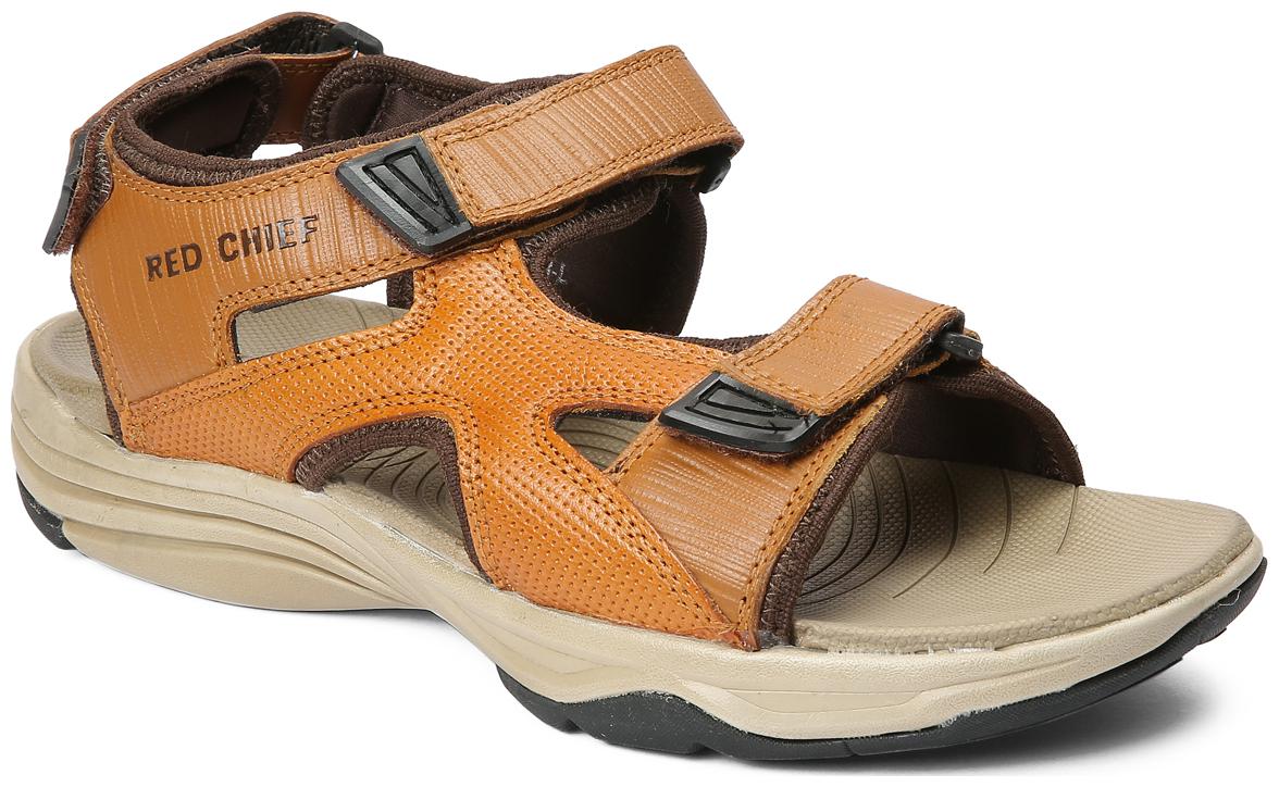 

Red Chief Men Tan Sandals