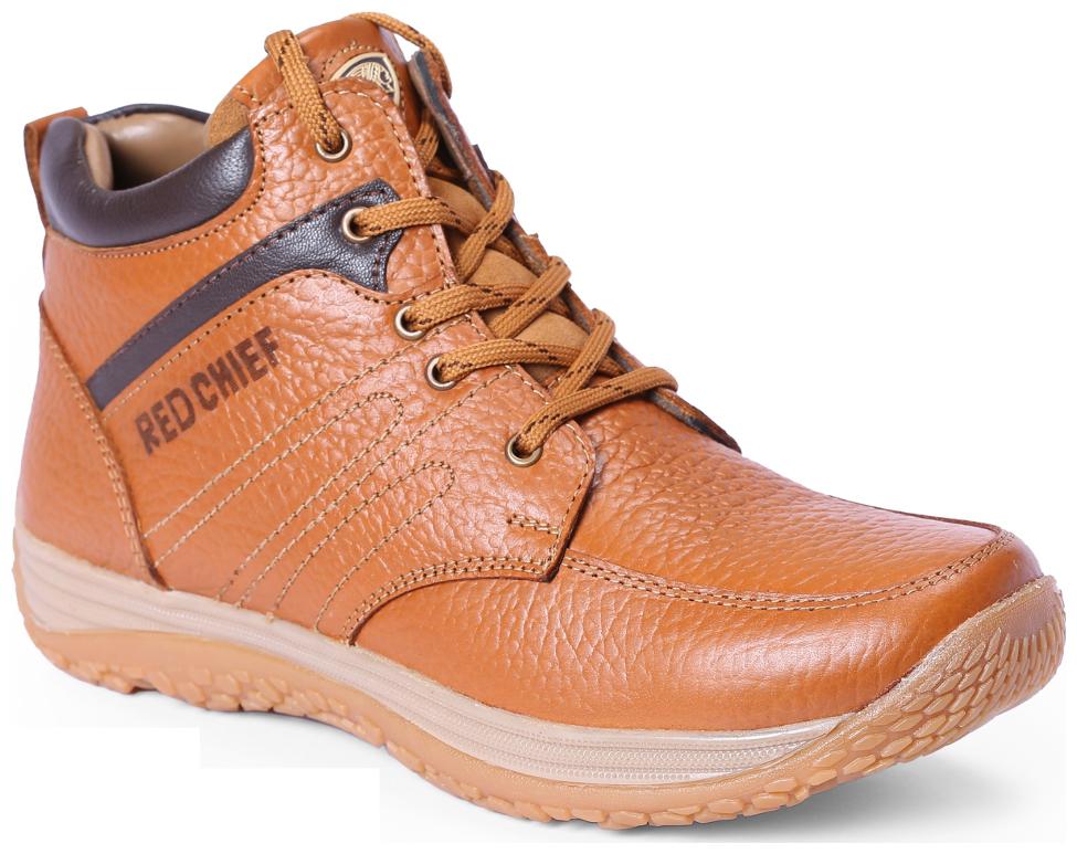 

Red Chief Men Tan Ankle Boots - RC3519