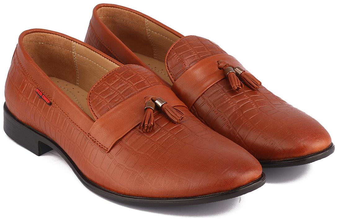 

Red Chief Men Tan Slip-On Formal Shoes - RC3651