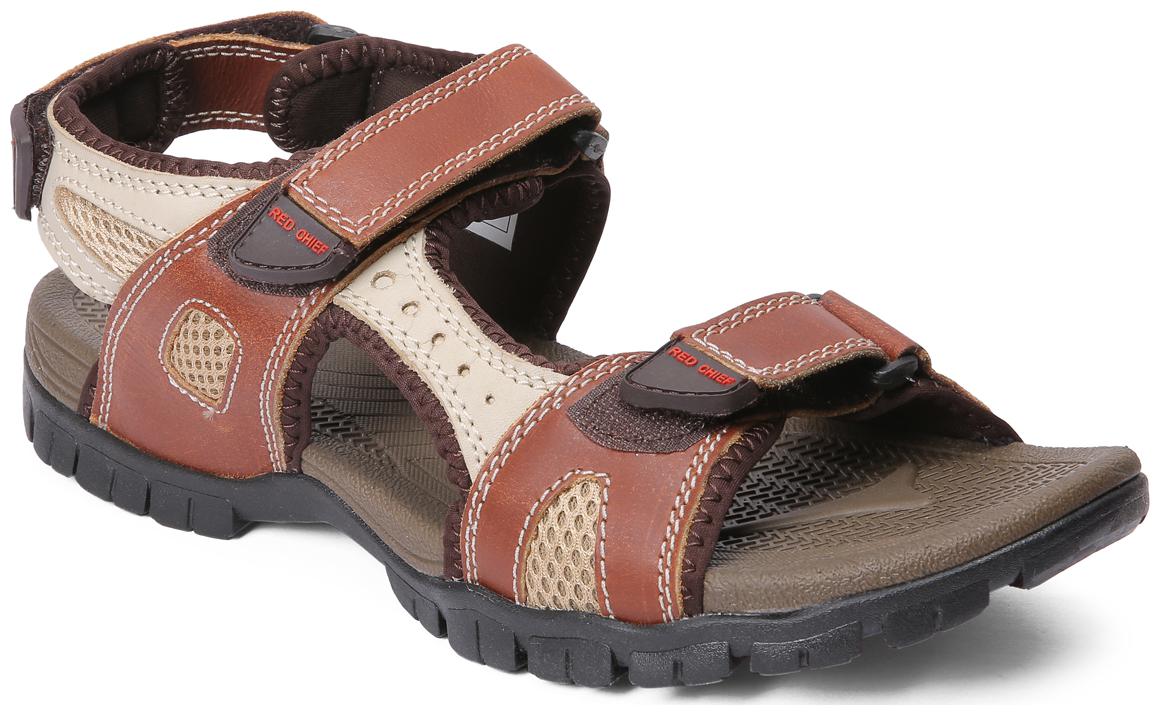 

Red Chief Men Brown Sandals