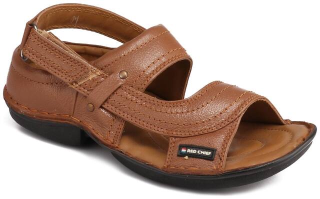 Red Chief Sandals For Men ( Tan )