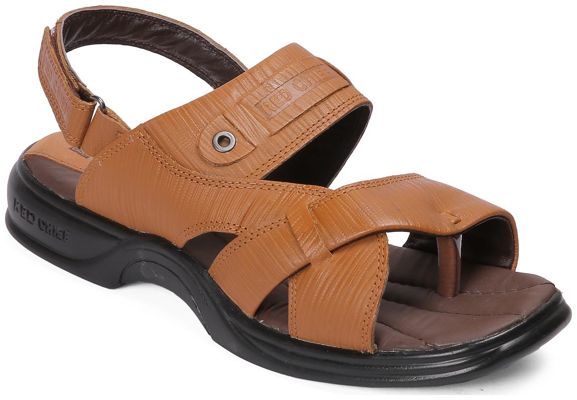 

Red Chief Men Tan Sandals