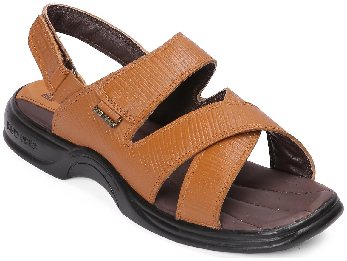 

Red Chief Men Tan Sandals