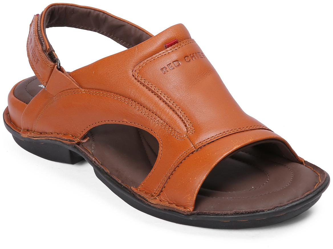 

Red Chief Men Tan Sandals