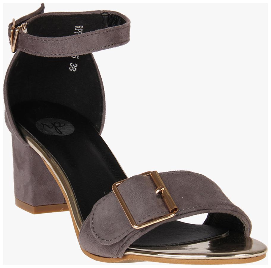 

Red Pout Women Grey Sandals