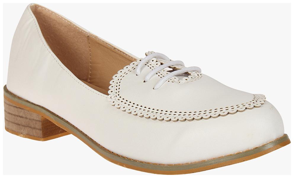 

Red Pout Women White Shoes